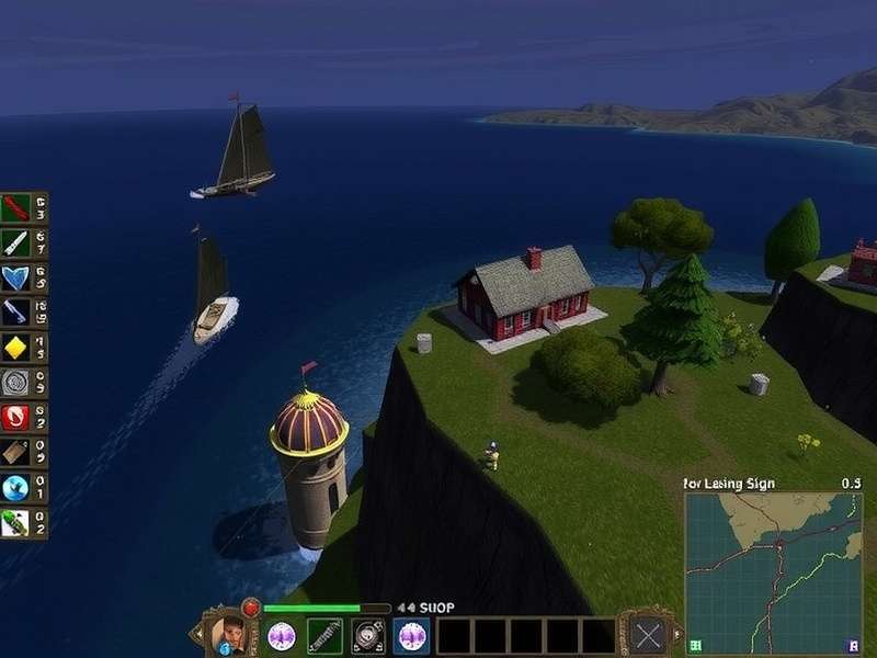 Shoreline Strife Gameplay Screenshot